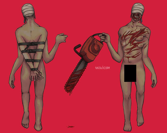 crying sawyer concept art crying sawyer concept art
